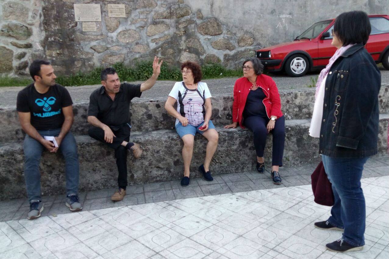 A alcaldesa comprométese coa Asociación de Veciños de Cans O Porriño