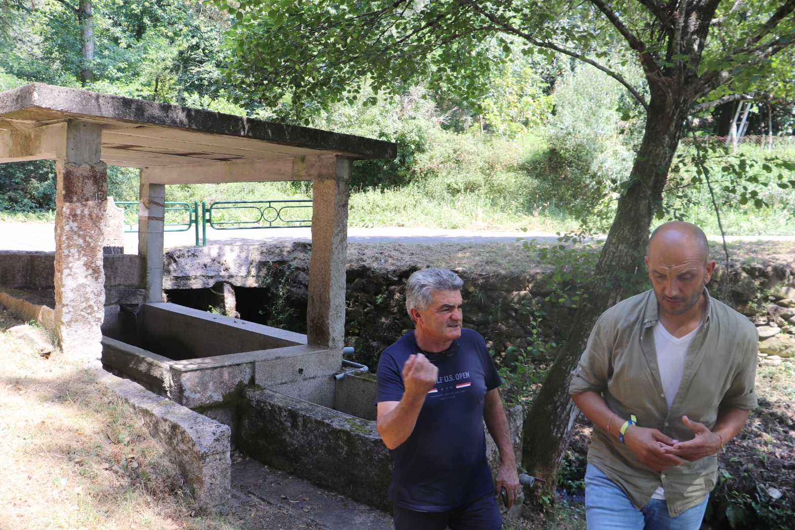 O Porriño rehabilita a fonte e lavadoiro da Pousadela, en Pontellas