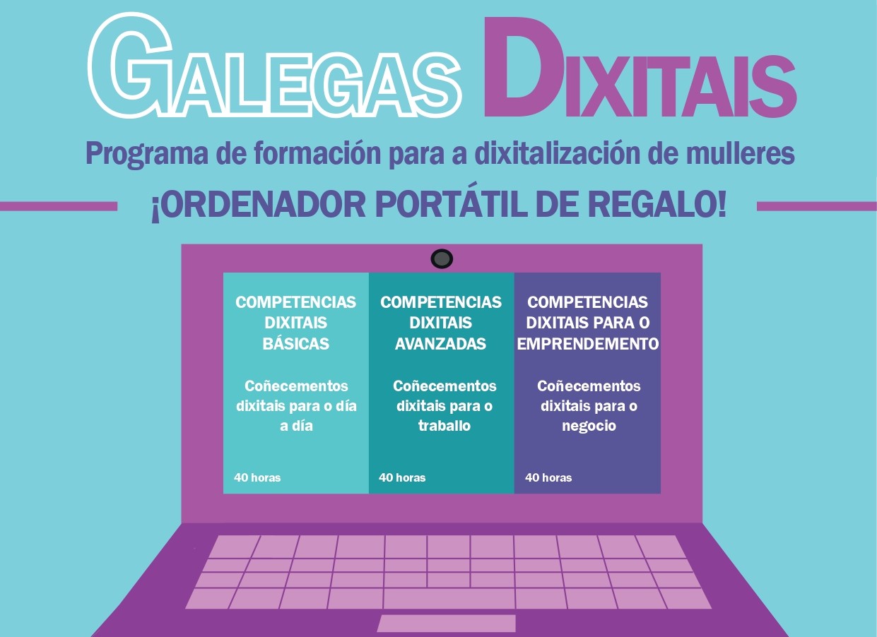 Comeza a segunda edición do curso de dixitalización para mulleres"Galegas Dixitais"