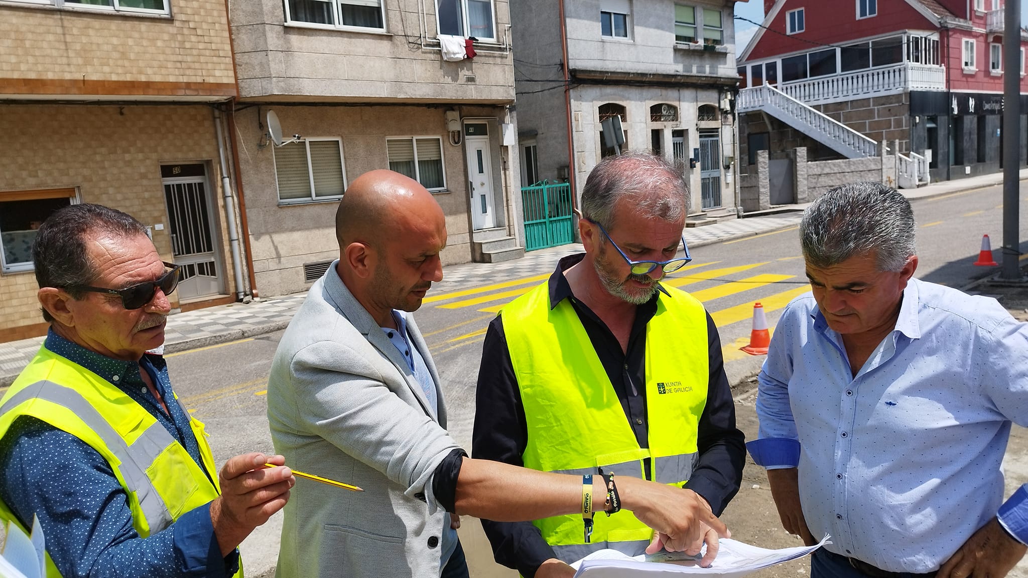 Comezan as obras de humanización e mellora das rúas Buenos Aires e Progreso