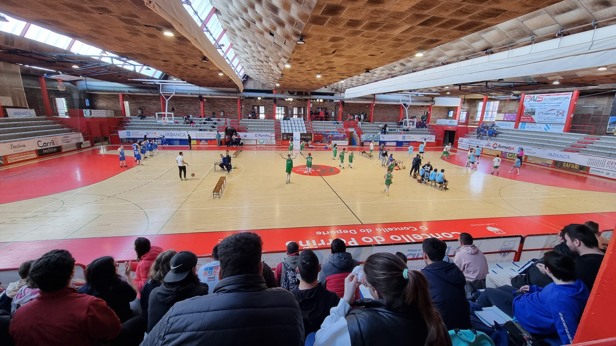 O Porriño acolleu a primeira xornada da XXVIII Liga Galega de Baloncesto Adaptado