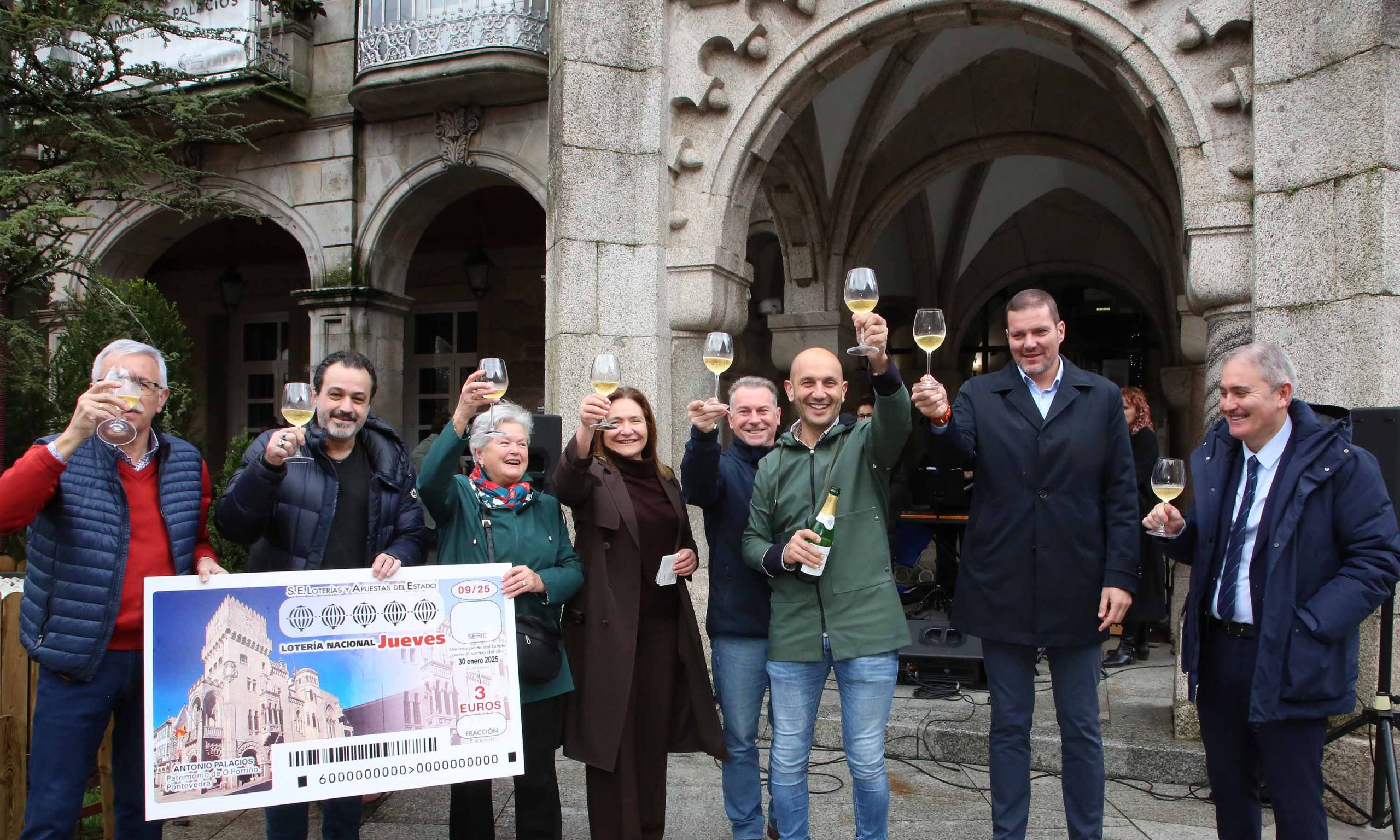 O Porriño xa ten o seu décimo de Lotería Nacional na honra a Palacios