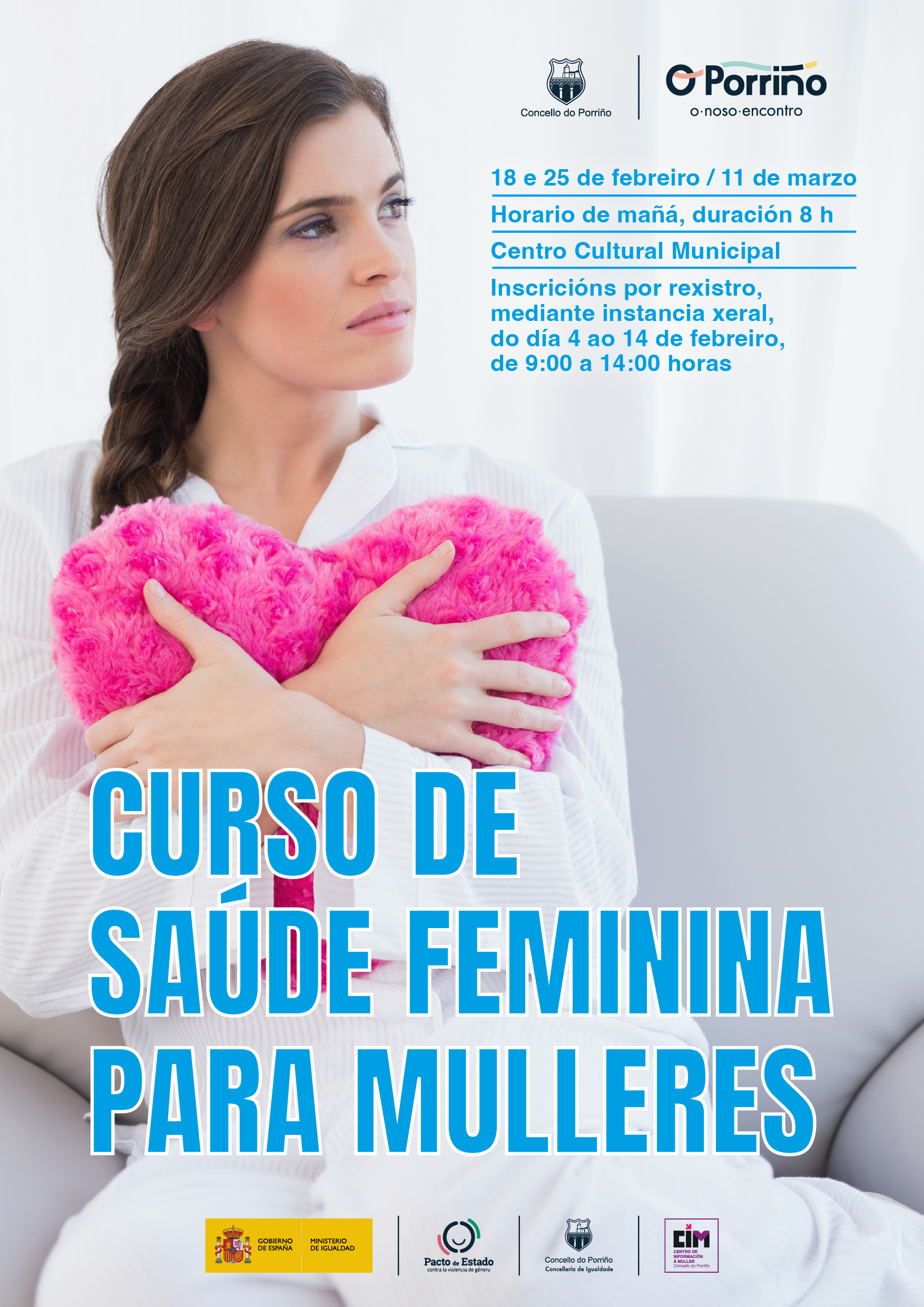 O Porriño pon en marcha un curso de saúde feminina