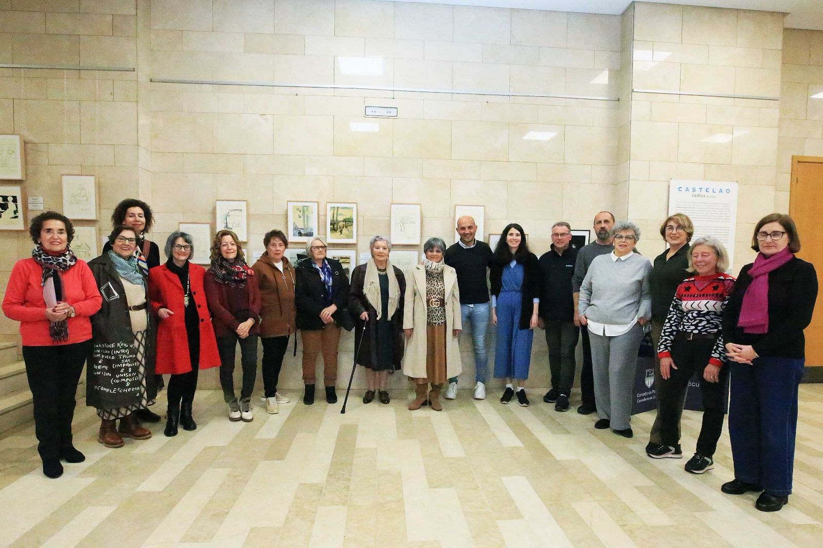 O Club de Lectura do Porriño conmemora o Ano Castelao cunha sesión especial en diálogo coa exposición “Castelao grafista (facsímile)”