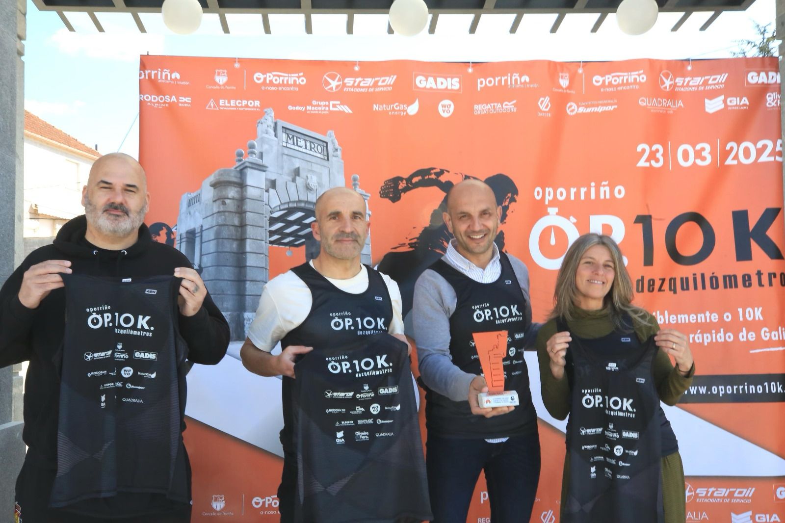 Atletas de renome afrontan un novo récord na O Porriño 10 Km