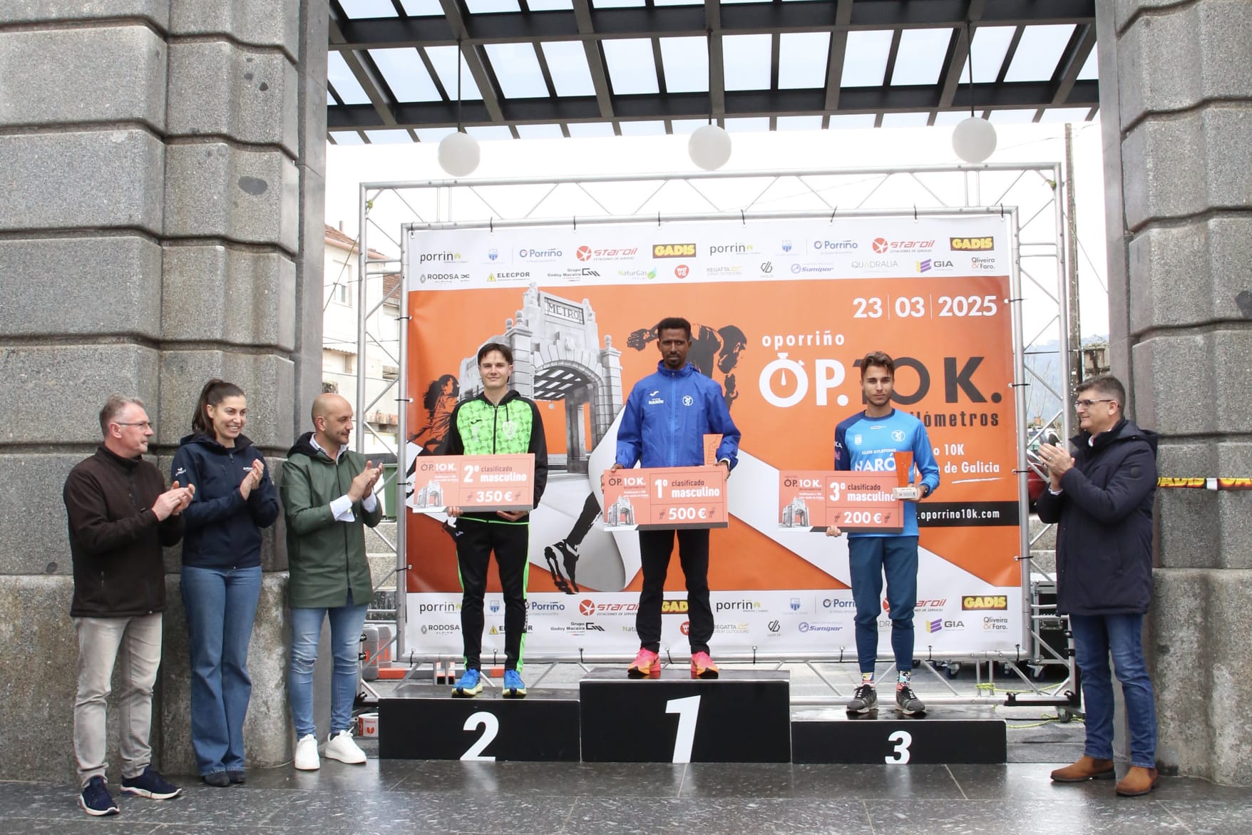 O Porriño celebra a Carreira 0P 10K máis rápida de Galicia con máis de 1.000 participantes
