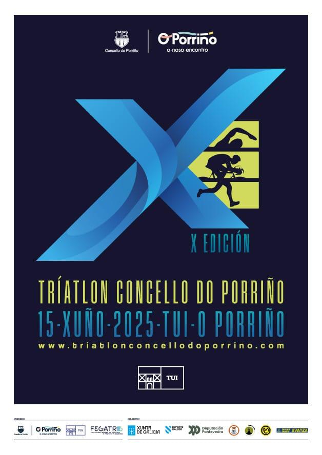 Aberto o prazo de inscricións para a décima edición do Tríatlon Concello do Porriño- Tui