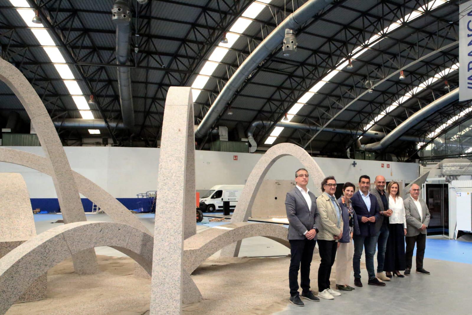 O Concello do Porriño reafirma o seu liderado no sector do granito durante a presentación de "A cor da pedra" na Stonegal