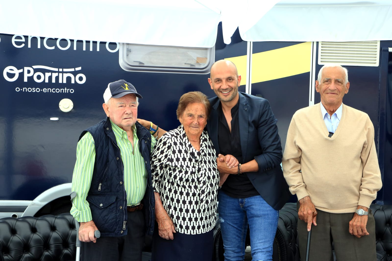 O Concello do Porriño grava en Cans o segundo episodio do podcast  "A historia do teu pobo" e retoma as visitas da caravana ás parroquias