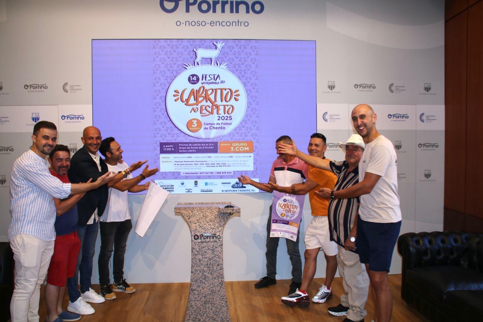 A parroquia de Chenlo pon o lume a punto para a XIV Festa do Cabrito ao Espeto