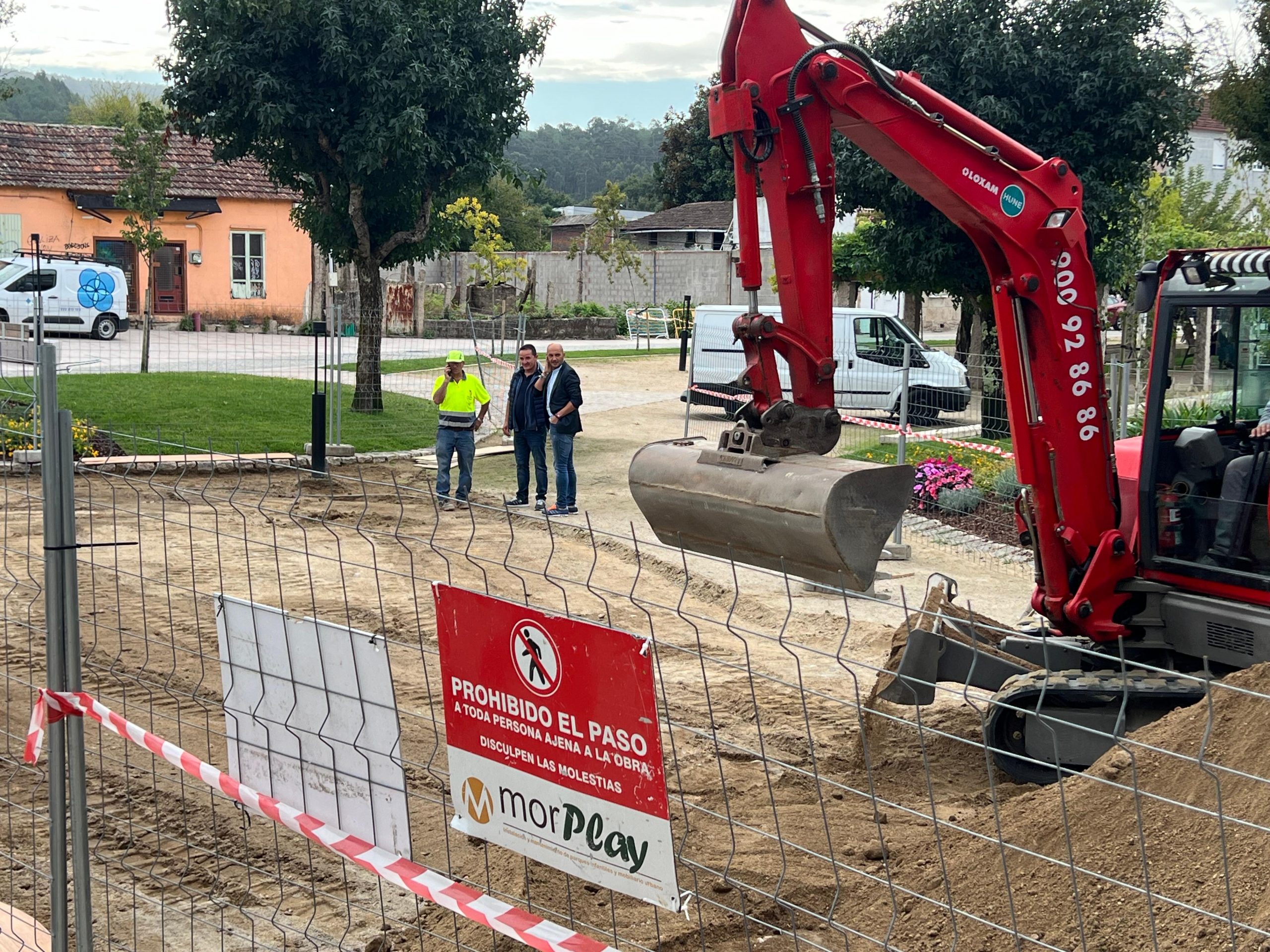 O Concello do Porriño instalará un tren de máis de dez metros no Parque Infantil