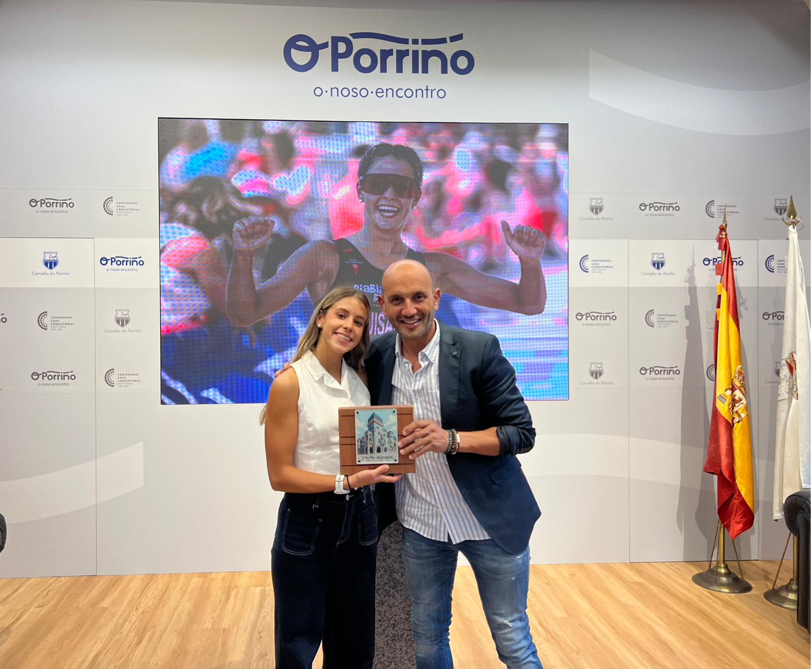 Carla Guisande, recoñecida no Concello tras unha tempada deportiva de éxitos