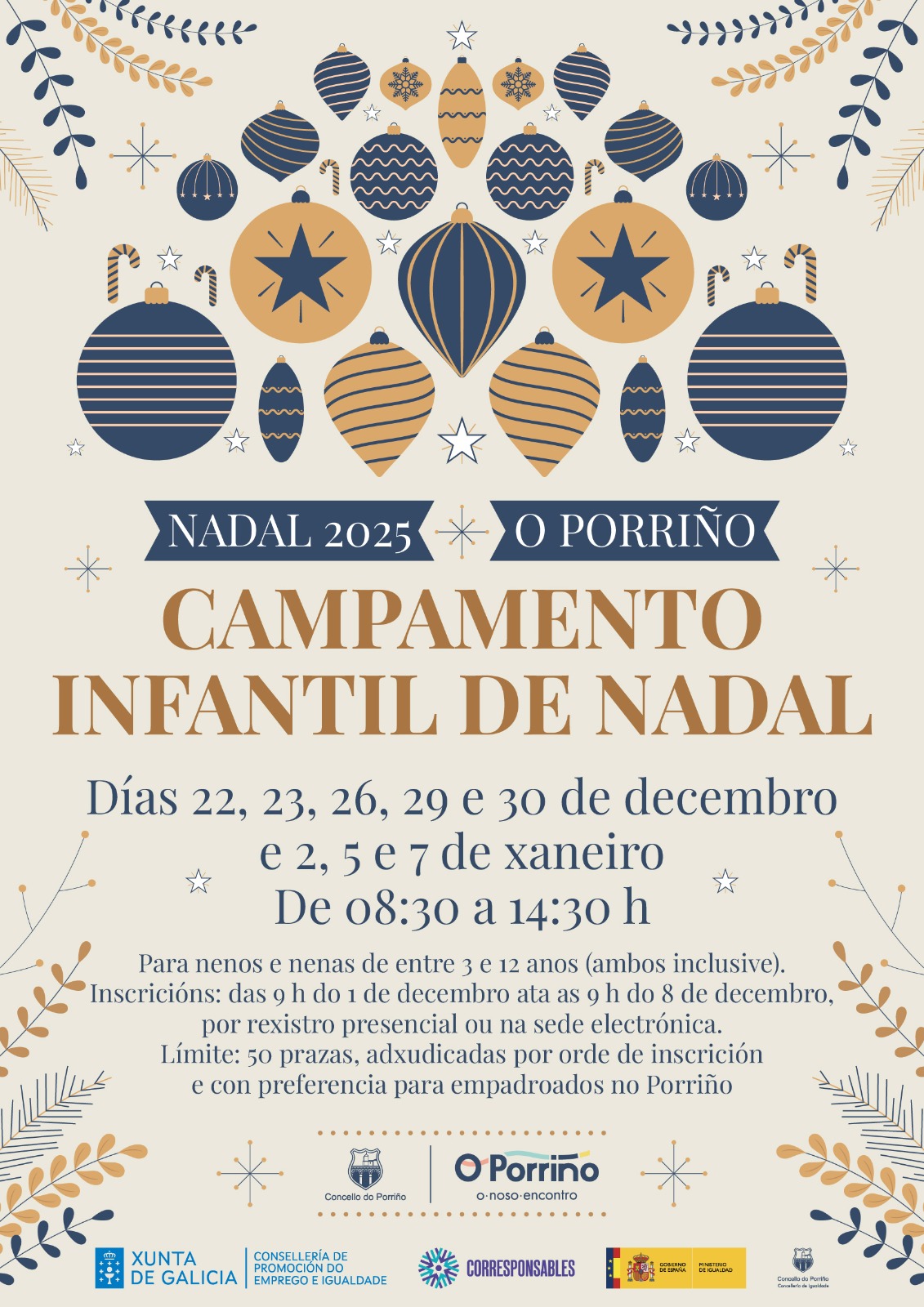 O Concello aposta un Nadal máis pola conciliación das familias