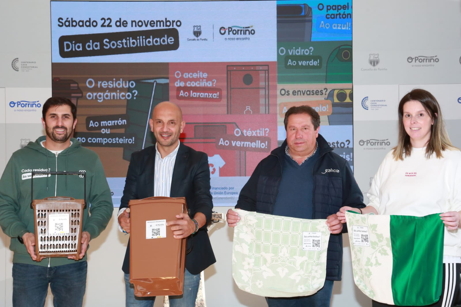 O Porriño celebra o Día da Sostibilidade cunha xornada festiva e educativa para toda a veciñanza