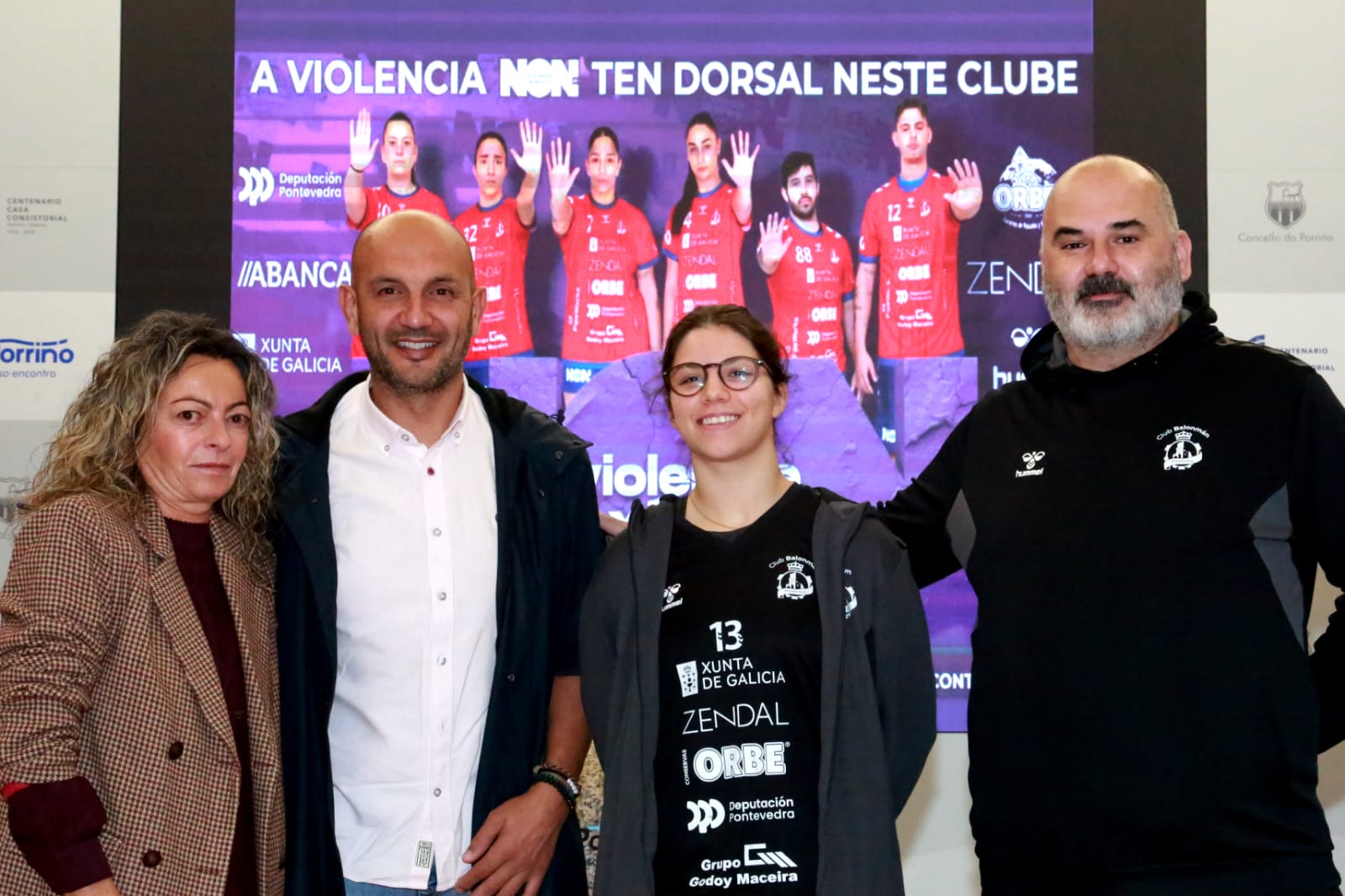 O Orbe Zendal Porriño súmase á campaña "NON" e reafirma o seu compromiso coa loita contra a violencia de xénero