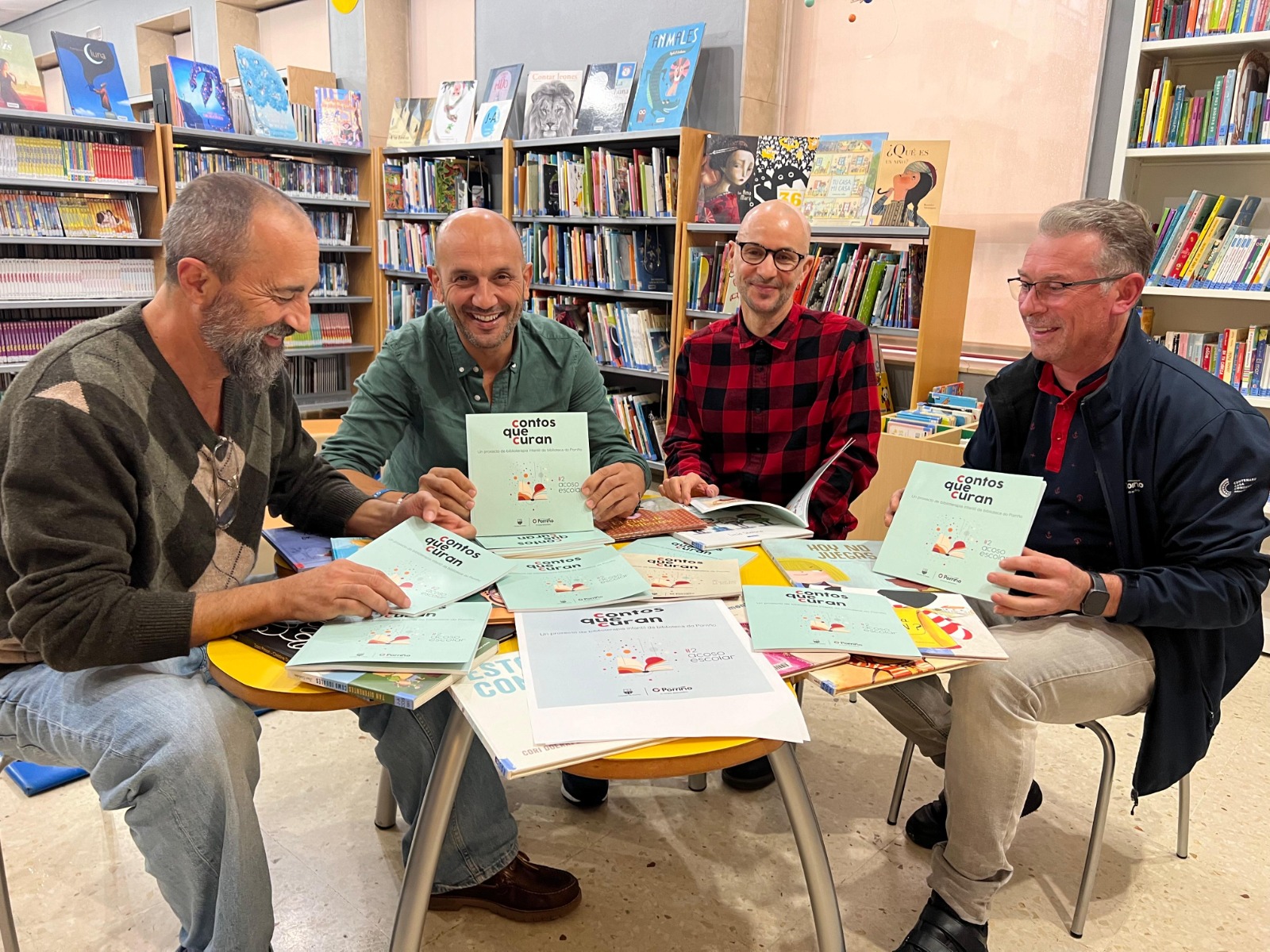 A biblioteca municipal emprega a forza dos contos para loitar contra o acoso escolar