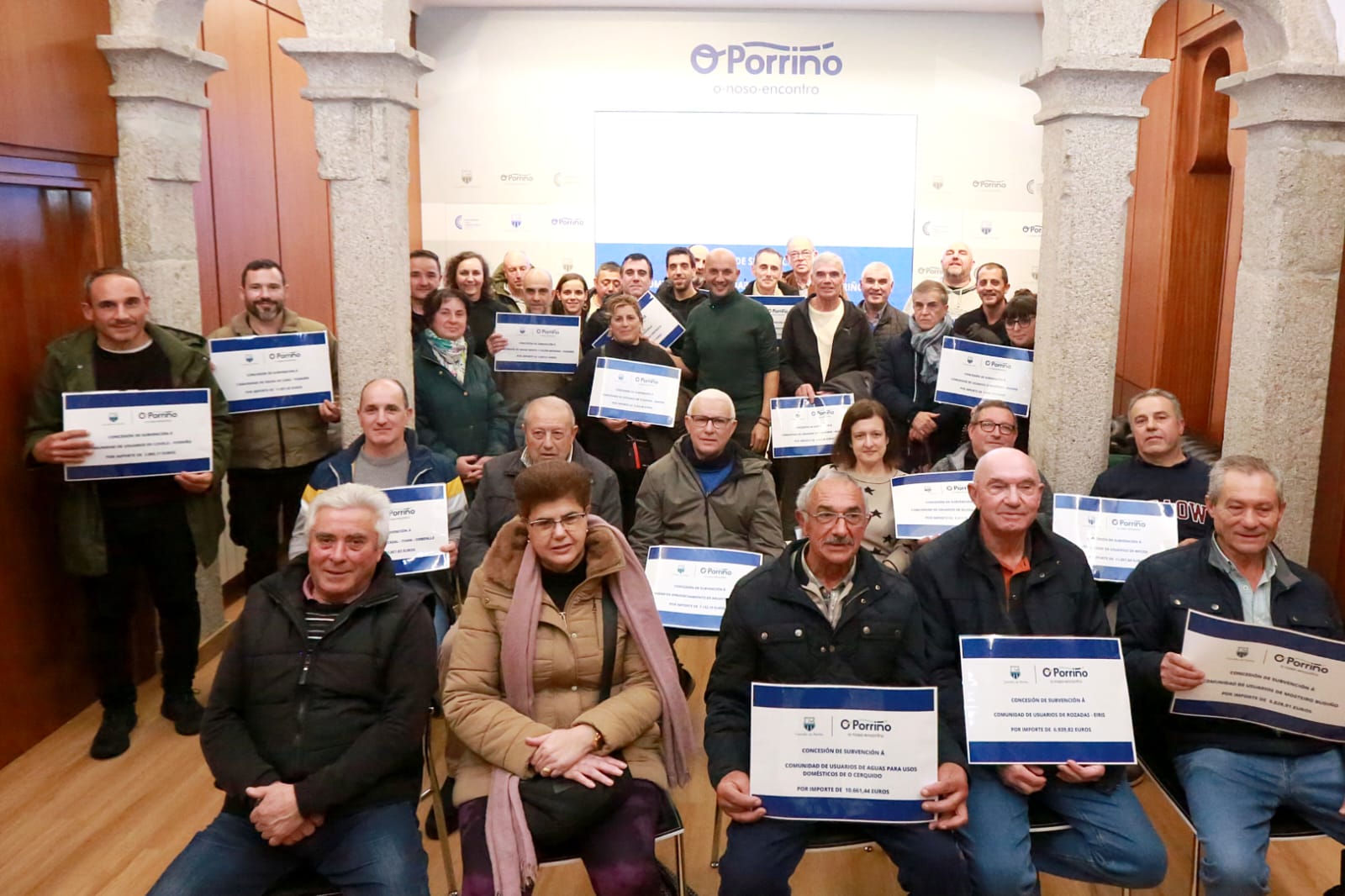 O Concello concede 175.000 euros en subvencións ás comunidade de augas para mantemento e inversión nas súas instalacións