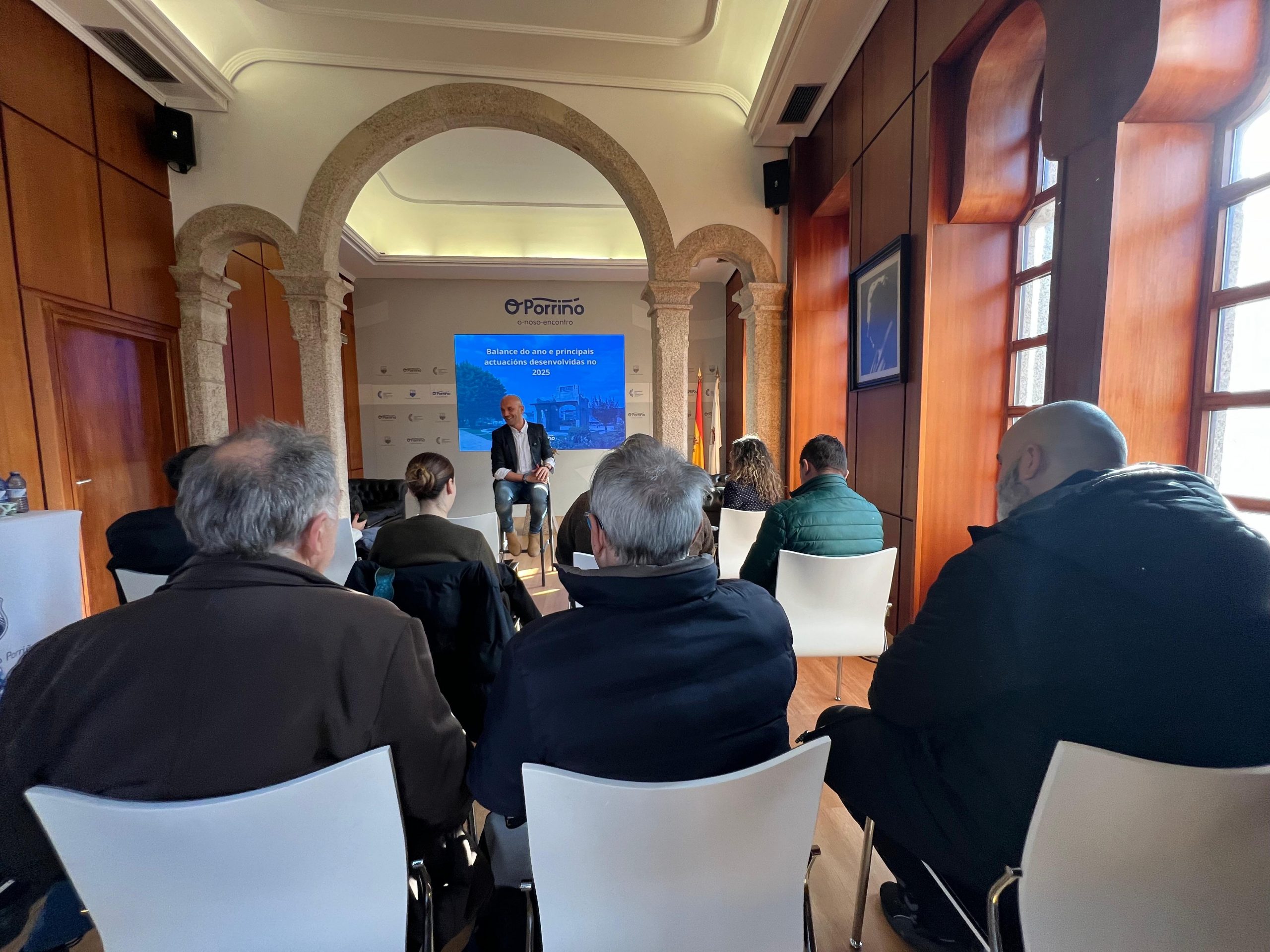 O alcalde do Porriño presenta o balance de 2025: “Un ano histórico de saneamento, crecemento económico e investimento en calidade de vida”