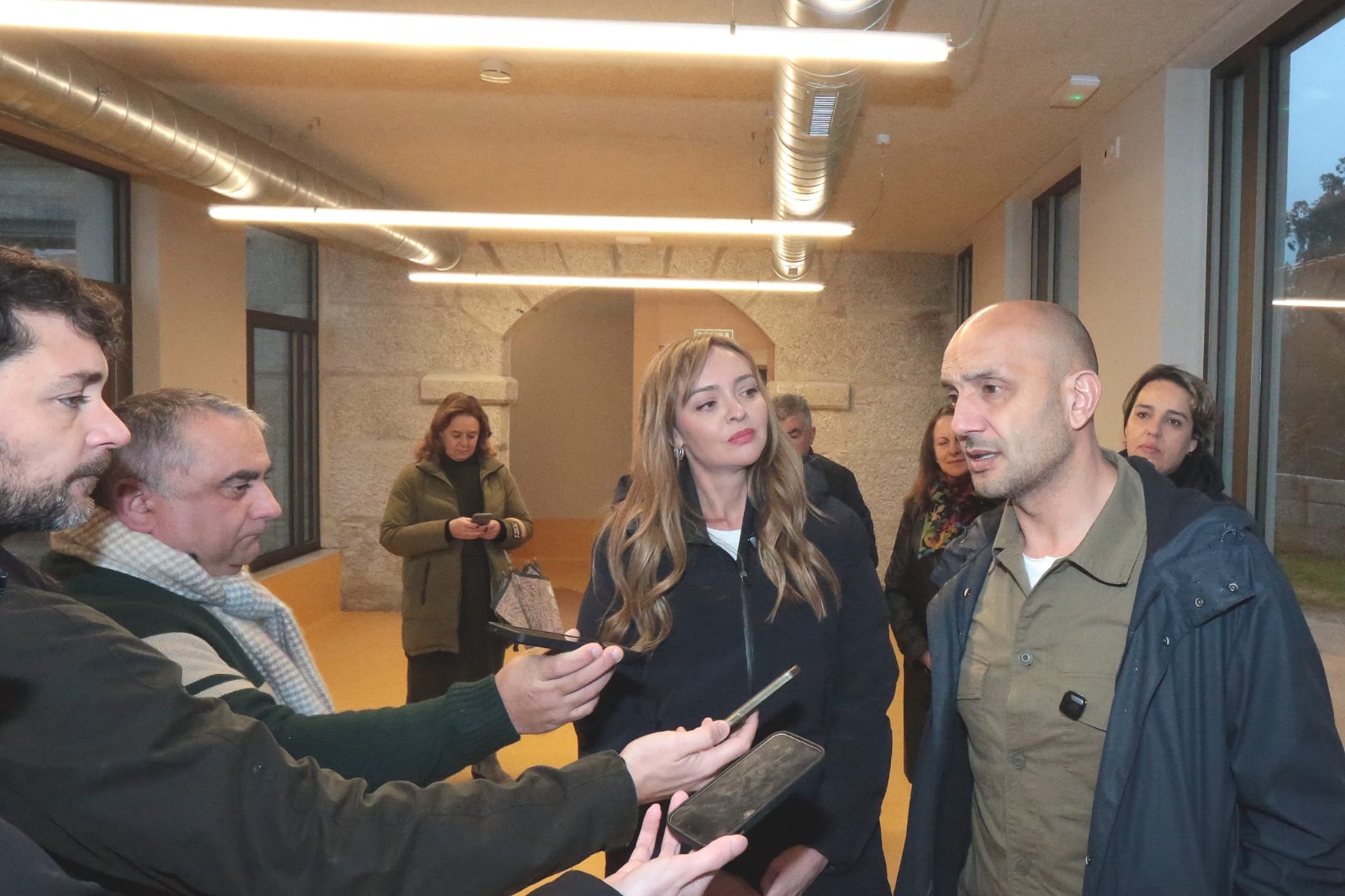 A Conselleira de Política Social visita a nova Escola Infantil de Pontellas, xa rematada