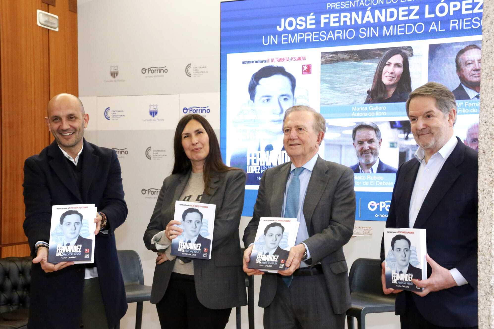 O Porriño acolle a presentación da biografía do empresario José Fernández López