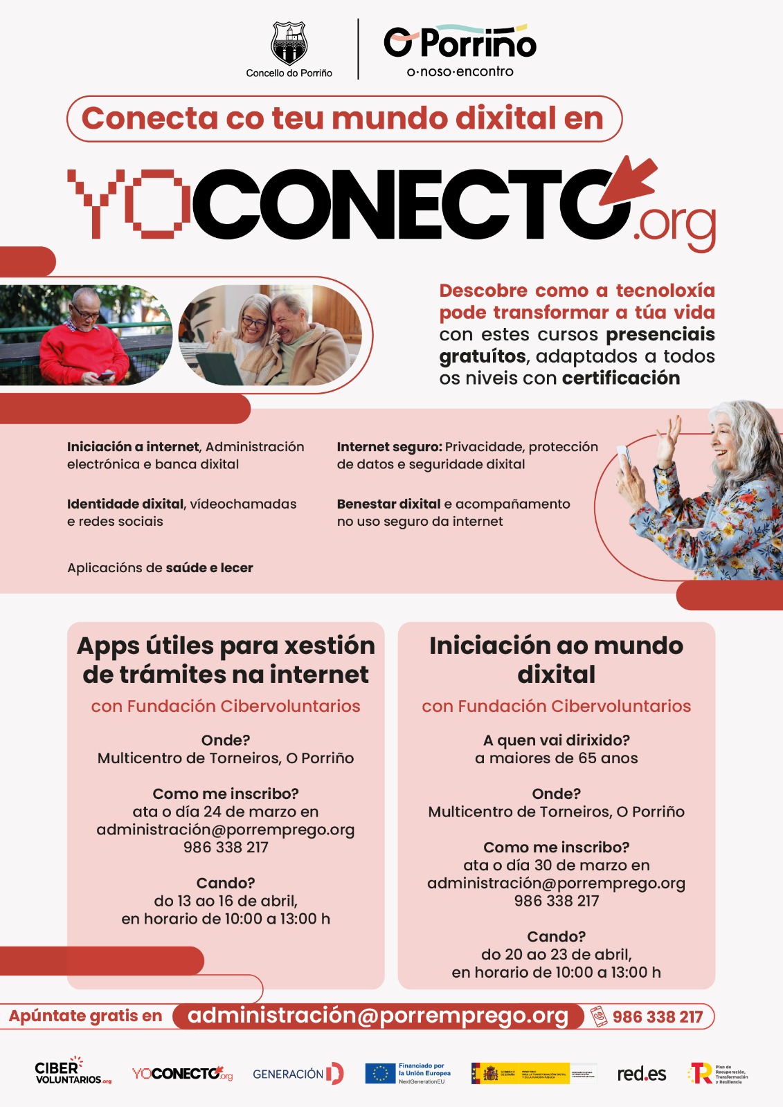 O Multiusos de Torneiros acolle novos obradoiros para achegar a tecnoloxía á cidadanía