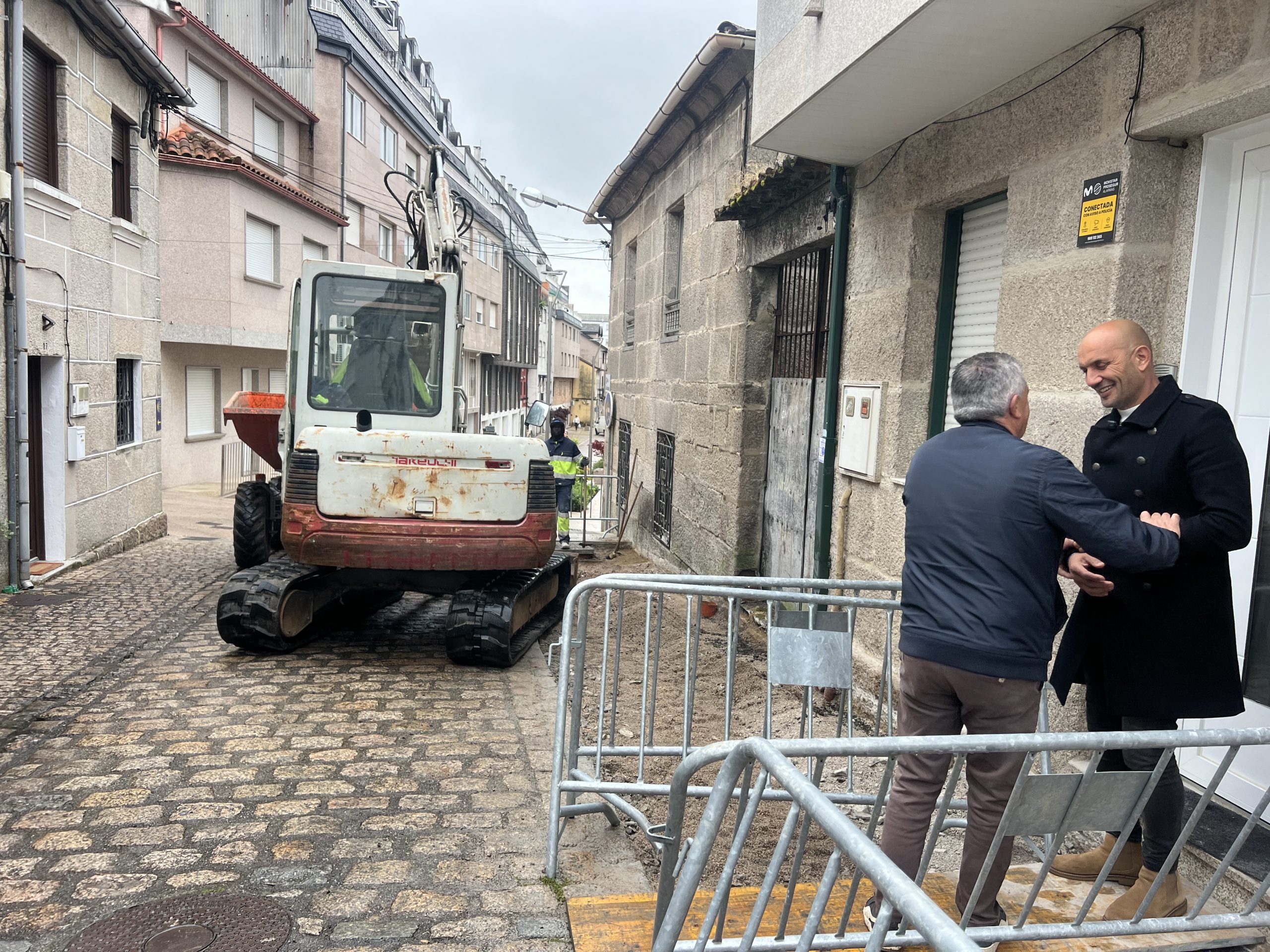 O Concello inicia as obras de accesibilidade na rúa San Sebastián